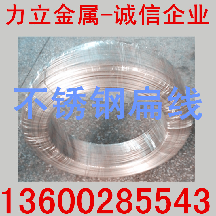 304材质不锈钢弹簧线 304不锈钢压扁线 304不锈钢调直线