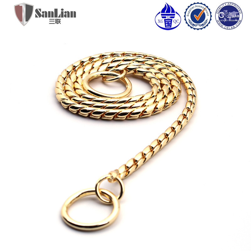 Pujiang Triple p chain pet collar neck ring snake chain decorative chain snake VIP Teddy Pujiang Triple p chain pet collar neck ring snake chain decorative chain snake VIP Teddy