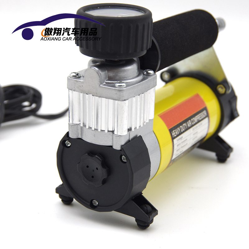 大量 单缸充气泵 带鱼夹 车载充气泵组合工具 价优打气泵