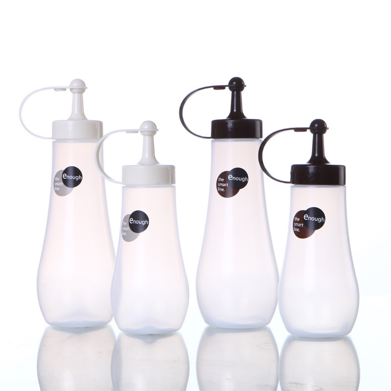 日本进口INOMATA 带盖防漏控油瓶油壶沙拉瓶  奶油瓶小号健康油