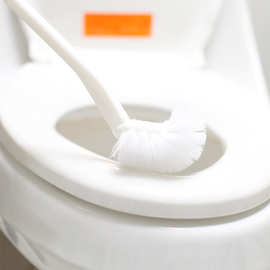 日本AISEN 正品长柄半球L型马桶刷  厕所刷 创意卫生间清洁刷