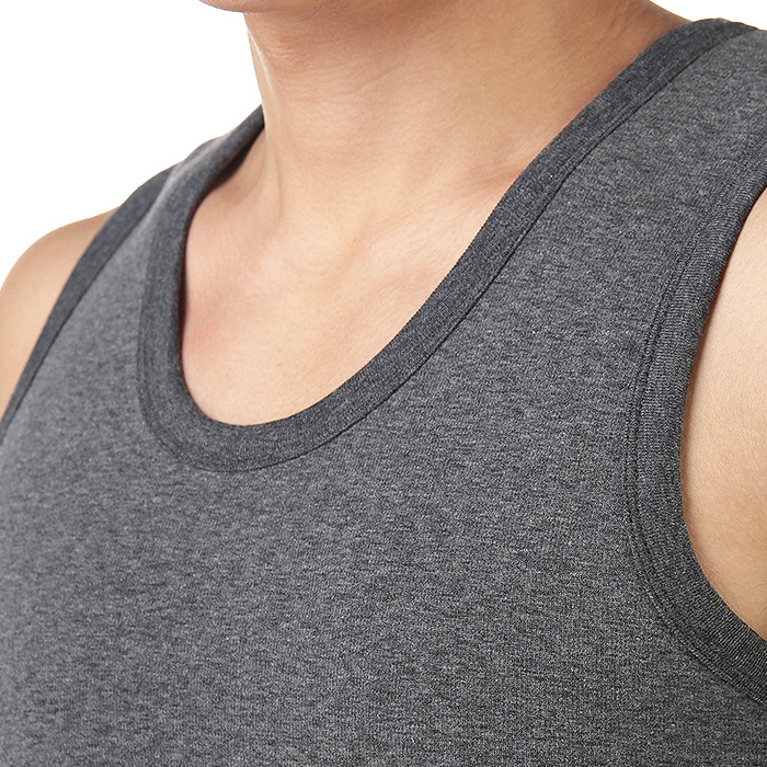 겨울 남성 열 조끼 두꺼운 벨벳 라운드 넥 밀착 피팅 비 떨어지는면 바닥 셔츠 속옷 조끼