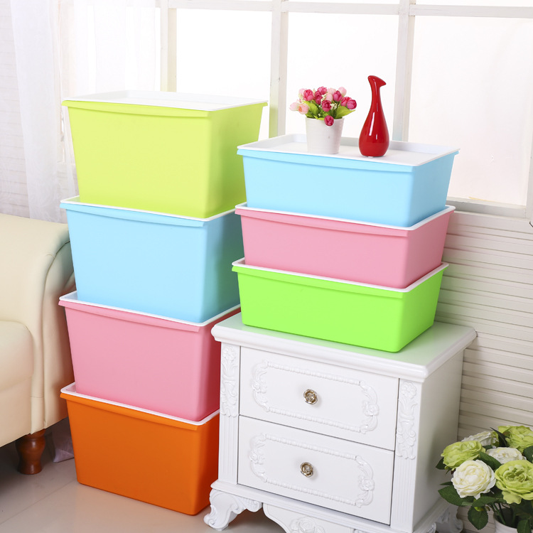 Medium Desktop Plastic Storage Box Underwear Storage Box Stackable Snack Storage Box Drawer Office Storage Box