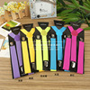 Men's colored trousers for adults, universal elastic suspenders