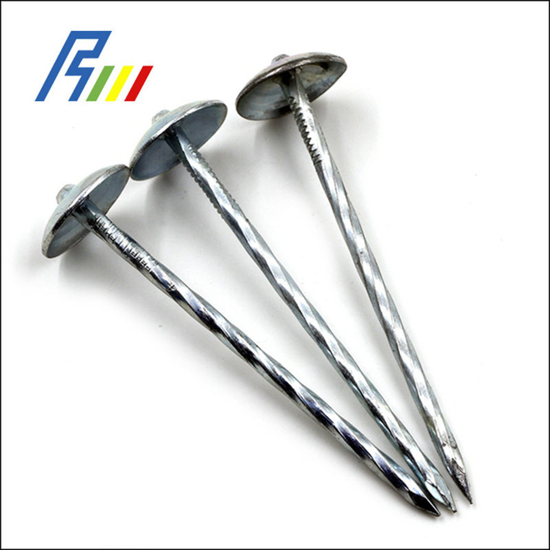 长期供应瓦楞钉  大伞帽钉瓦楞钉 电镀锌瓦楞钉