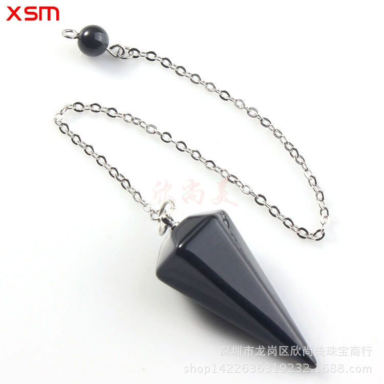 Natural water, hexagonal crystal, pendant, European style, for import, Aliexpress