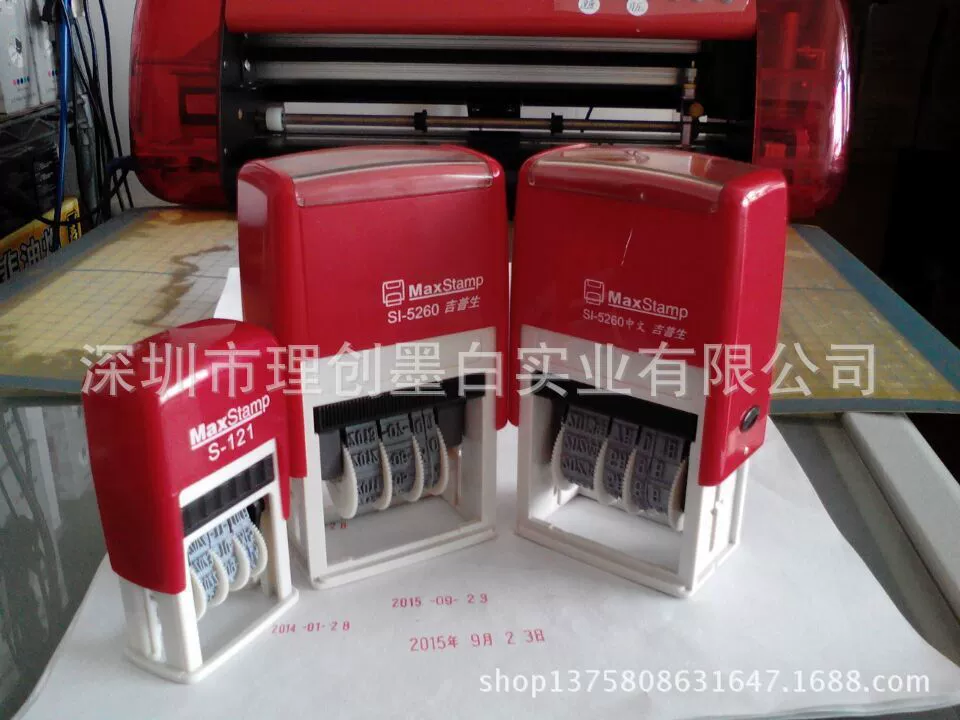 Круглый прозрачный штемпельник, красная/синяя быстросохнущая печатная краска для офиса и бухгалтерии, резиновая печать, артикул 803