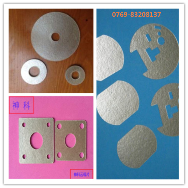 Customized natural mica sheets for insulation