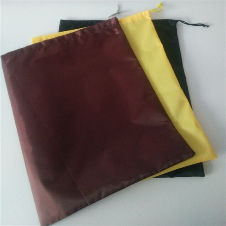 现货批发尼龙鞋袋210D束口鞋袋专业外贸束绳袋物美价廉鞋袋