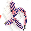 Hairgrip with bow, fashionable headband, hairpins, accessory, floral print, Korean style, wholesale