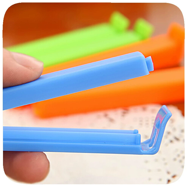 Plastic sealing sandwicked tea leaf clip Food preservation snack bag moisture -proof sealing clip 11cm gift manufacturer