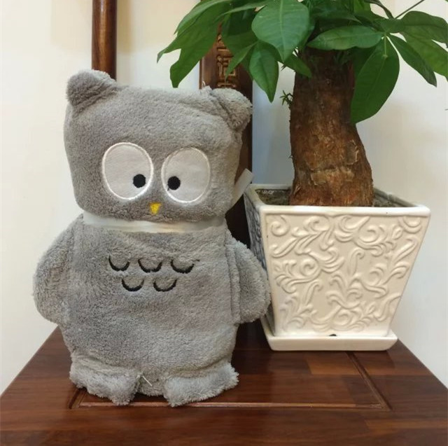 Venta al por mayor manta de rollo de niños lindo animal franela manta de niños portátil de dibujos animados creativos aire acondicionado almuerzo descanso manta de pollo