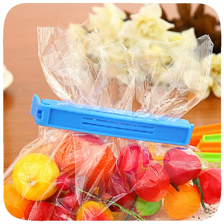 Plastic sealing sandwicked tea leaf clip Food preservation snack bag moisture -proof sealing clip 11cm gift manufacturer