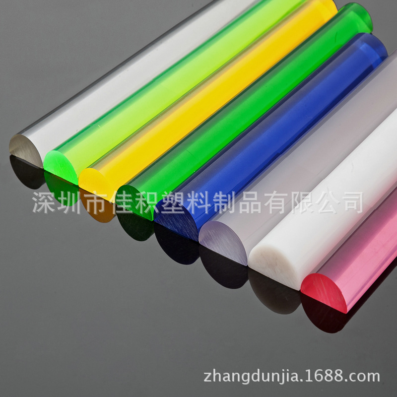 工厂供应支持切割透明四方棒 三角棒 颜色半圆棒 磨砂管亚克力管