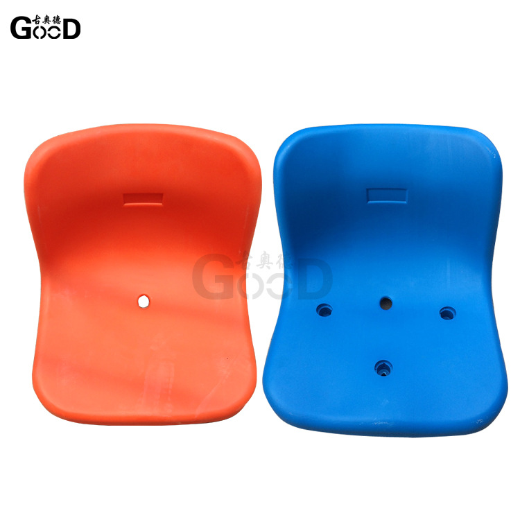 学校操场固定看台椅面 中空塑料凳面体育场海洋馆观众席座椅