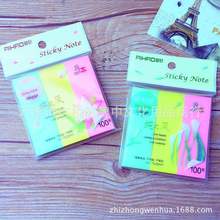 ����66930��֮��3ɫ������100ҳ��ǩ��3*75*25mm������ N����