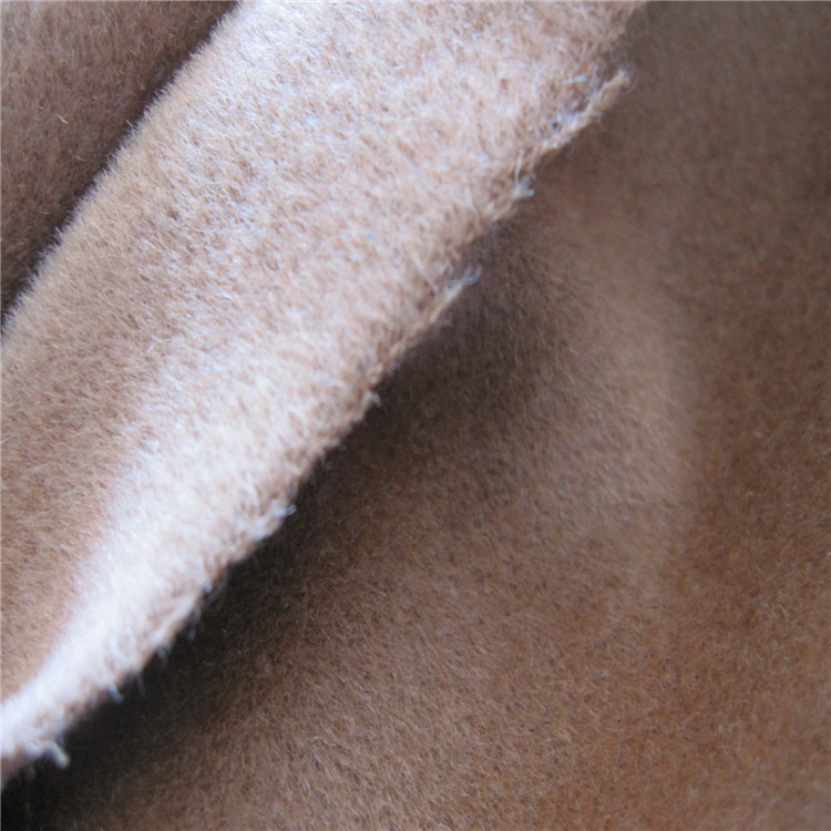 全毛单面顺毛呢面料 秋冬加厚大衣外套布料全毛单面顺毛呢600克