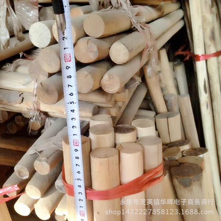 1.6米农用锄头专用木棍 高等木杆 锄头杆子 木棒 整捆批发农具棒