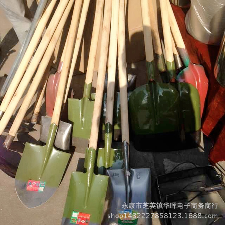 1.2米农用锹铲专用木柄木杆铁锹铲杆子中等木棒整捆木棍