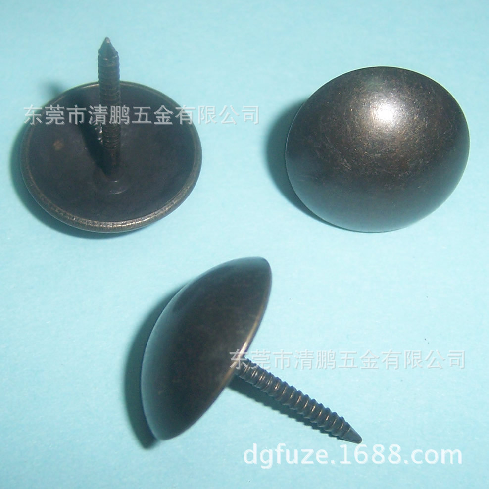 25mm圆头大泡钉 沙发钉 铁泡钉 铜泡钉价格优惠