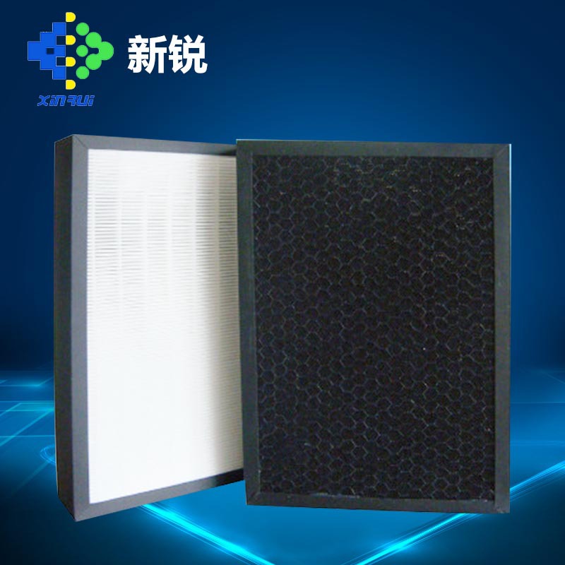 上海新锐专业生产 空气净化机的高效过滤器复合蜂窝活性碳滤网