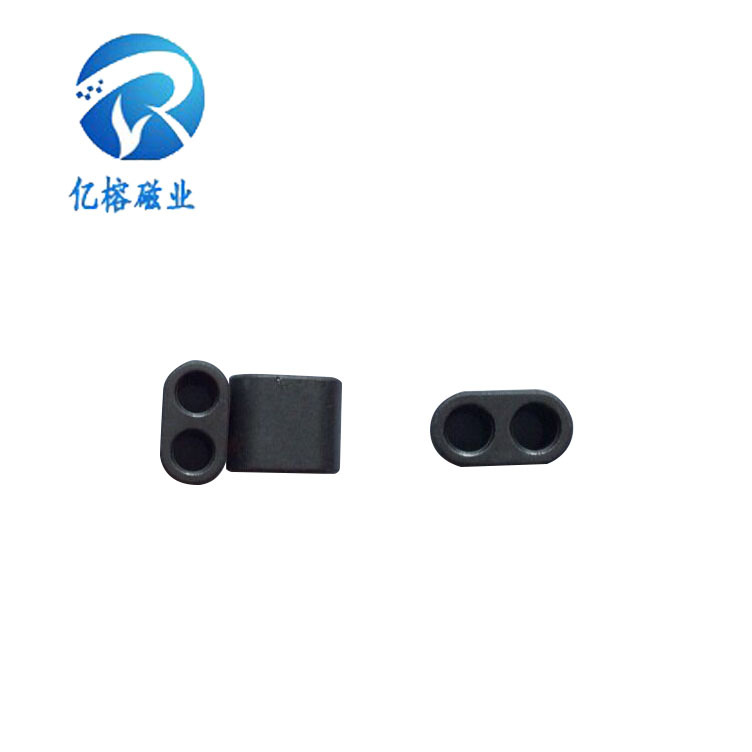 双孔磁珠 UI650 6.5*10*12-3.8镍锌材质 内孔3.8 厂家大量现货