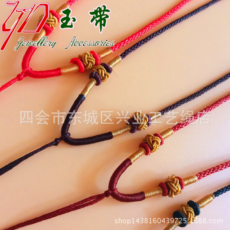 Кулон на шнурке, тканый подвес handmade, ремешок, золотые украшения, связать самостоятельно, оптом