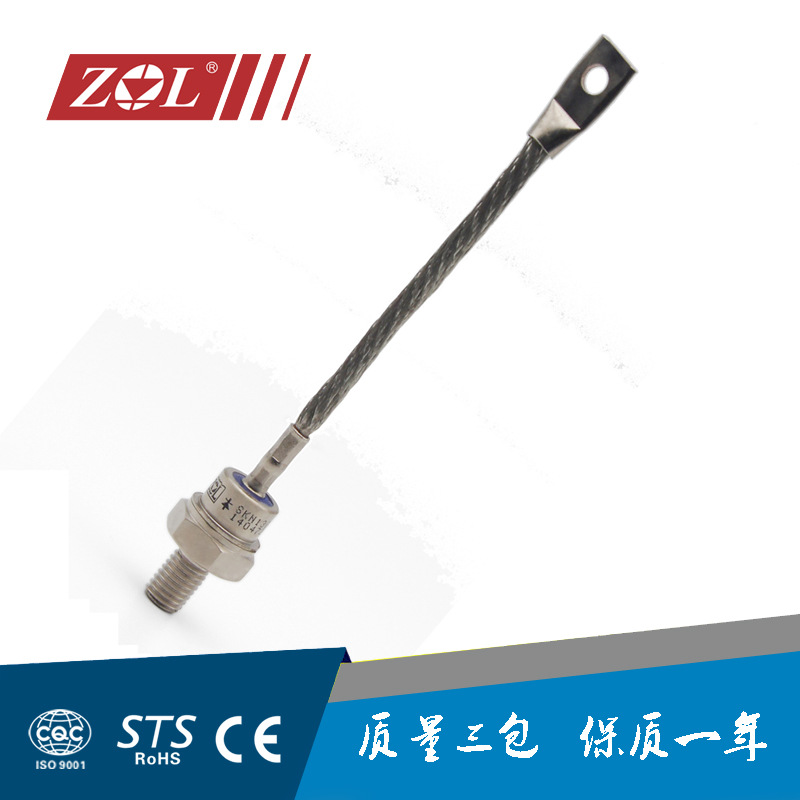 整流二极管 螺旋式 SKN100/12E, SKR100/12E 西门康外形