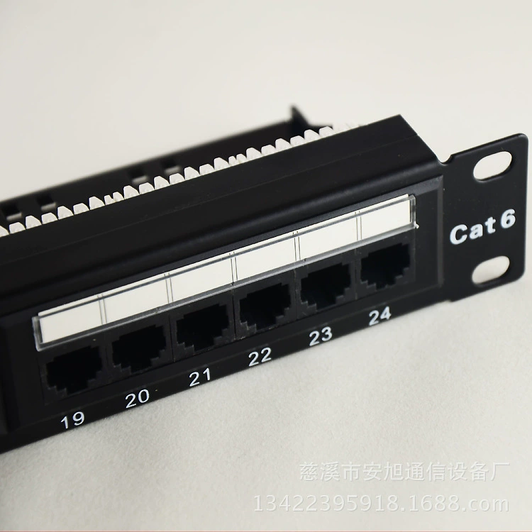 Гигабит 6 -тип 24 -порт сетевая кабельная стойка CAT.6 кабельная полка шкаф RJ45 сетевая кабельная стойка