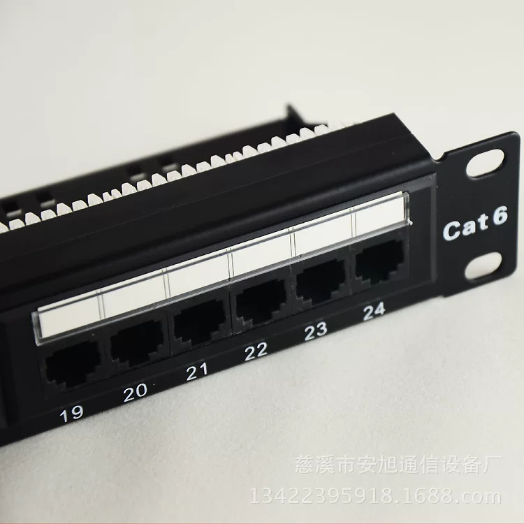 Гигабит 6 -тип 24 -порт сетевая кабельная стойка CAT.6 кабельная полка шкаф RJ45 сетевая кабельная стойка