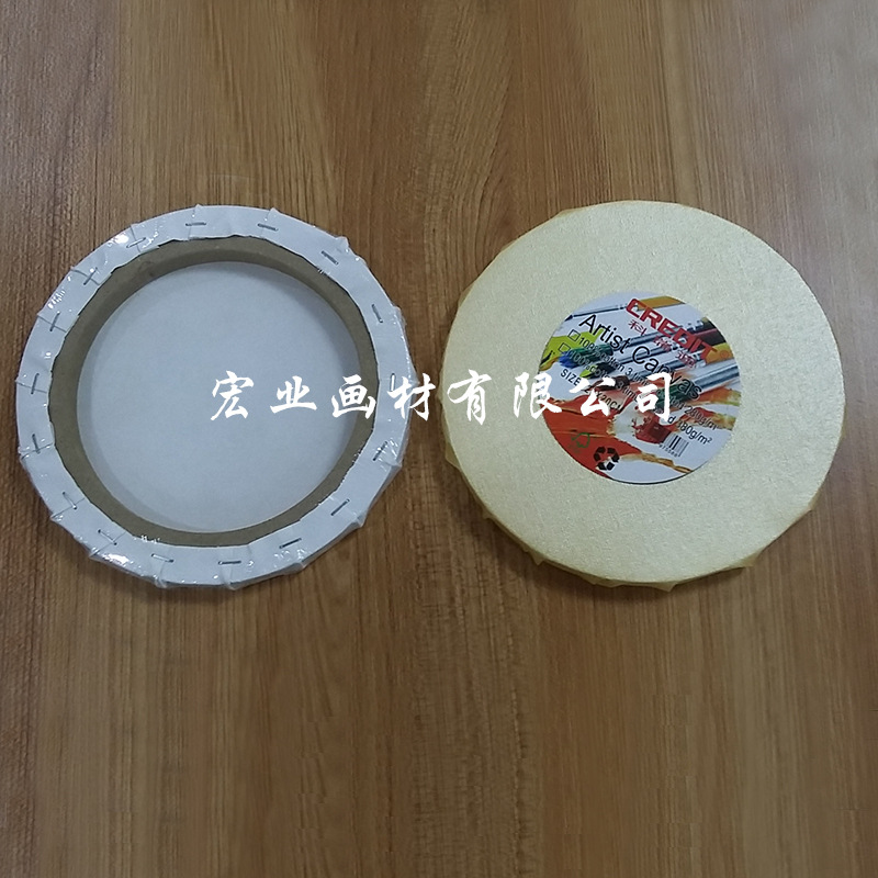 Marco de imagen de grano fino de algodón puro LAZADA pintura al óleo redonda marco interior suministros de arte lienzo en forma especial marco de pintura al óleo al por mayor ebay