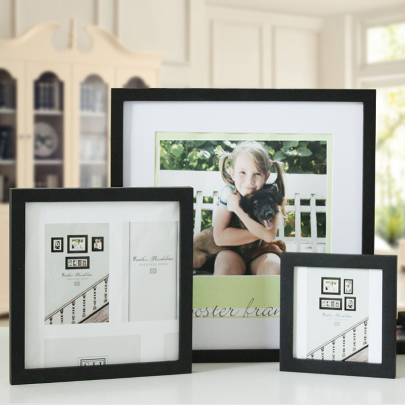 Wholesale square photo frame 567810121620 wall hanging large size photo frame 4k8k202430A3A4 inch photo frame Wholesale square photo frame 567810121620 wall hanging large size photo frame 4k8k202430A3A4 inch photo frame