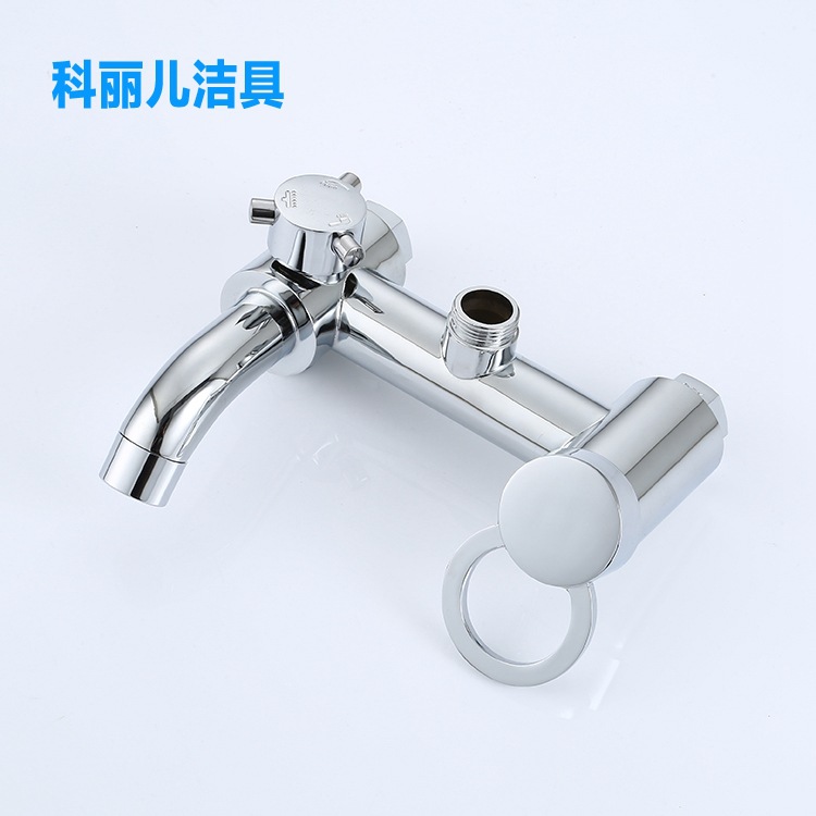 Wholesale copper Apple small three-gear shower faucet copper bath faucet quick-open faucet