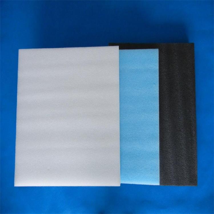 平纹黑色珍珠棉卷 高密度白色珍珠棉 单张15mm厚珍珠棉垫膜泡沫盒