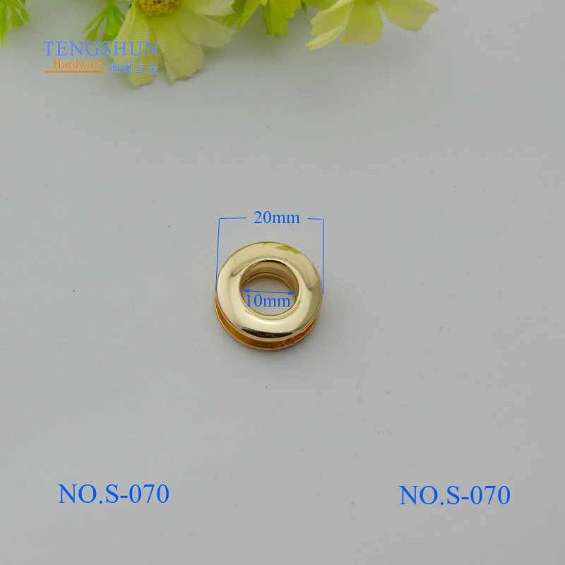 手袋五金配件合金鸡 眼包包五金配件3分对打圆鸡 眼五金*