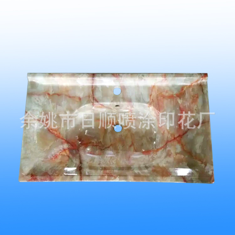 供应仿大理石花纹水转印加工 塑料外壳水转印加工