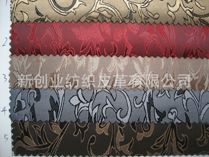 秋季新款厂家大量现货提花布发泡涂层牛津布 涤纶箱包面料时装包