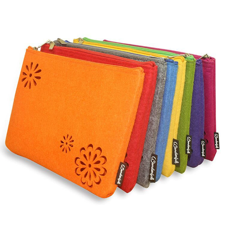 Фабрика прямые поставки мода чувствовал мешок компьютера химическое волокно полиэфира чувствовал мешок хранения может сделать Войлок мешок компьютера