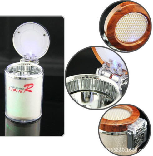 Creative Car Cigarette Ashtray LED Cigarette Ashtray Creative Car Ashtray LED Plastic Cigarette Ashtray Multicolor