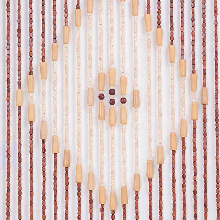 Factory Direct 2 square wooden bead door curtain 38 wooden bead door curtain