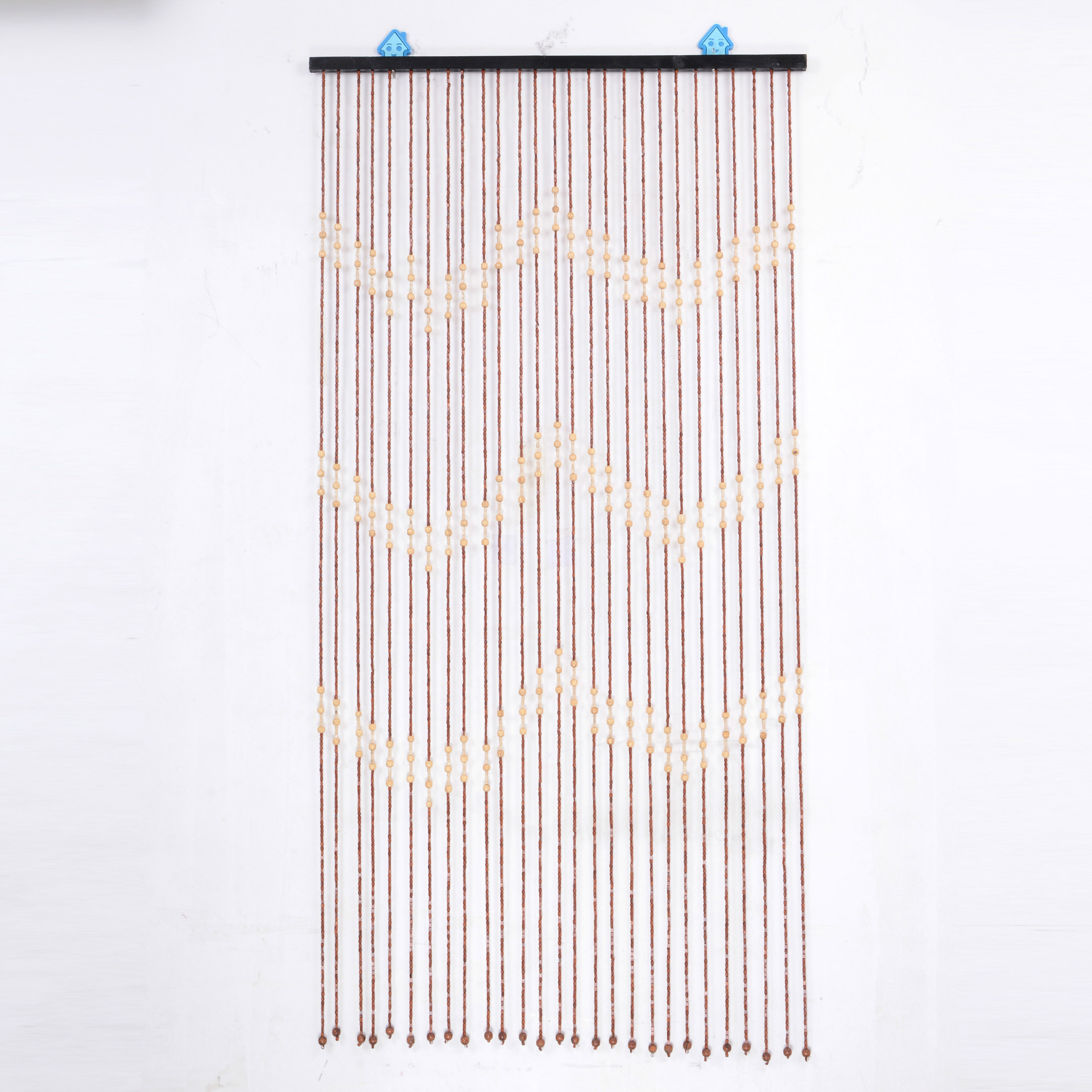 27 wooden beads curtain curtain living room dining room porch partition wavy pattern factory outlet