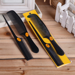 2 pack hairdressing comb set manufacturer wholesale plastic long tail comb minute needle comb hair care gift comb