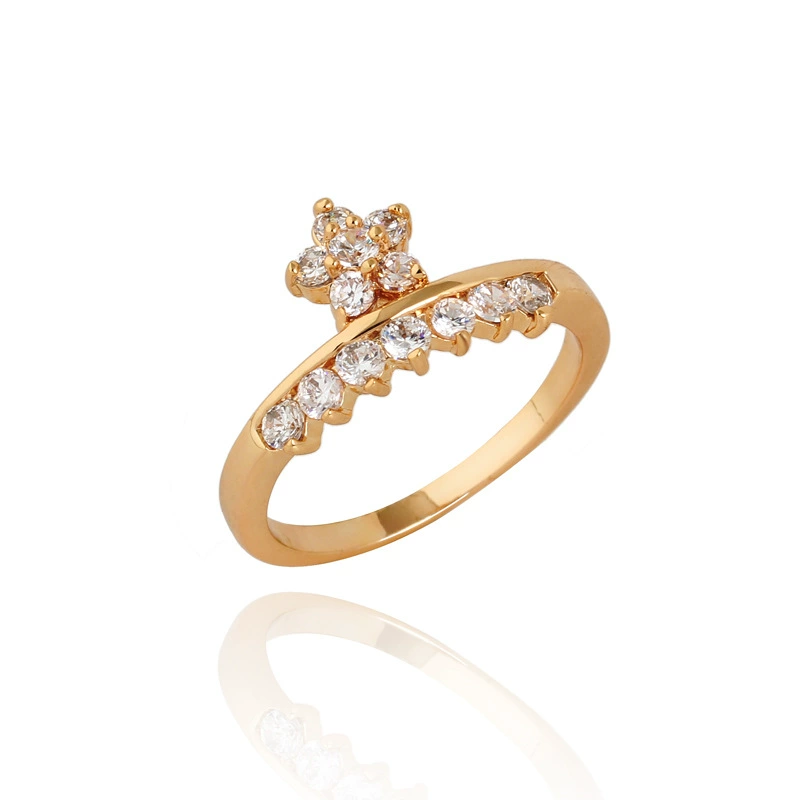 Модное утонченное качественное кольцо цветок, цирконий, украшения, AliExpress, eBay, Wish, корейский стиль, опт