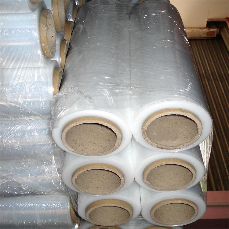 全新料PE拉伸收缩机用手动 高透明宽45cm缠绕膜 包装膜