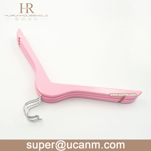 In stock women's clothes hanger clothing store women's clothes hanger seamless adult clothes hanger children's real wooden clothes hanger high-end clothes hanger