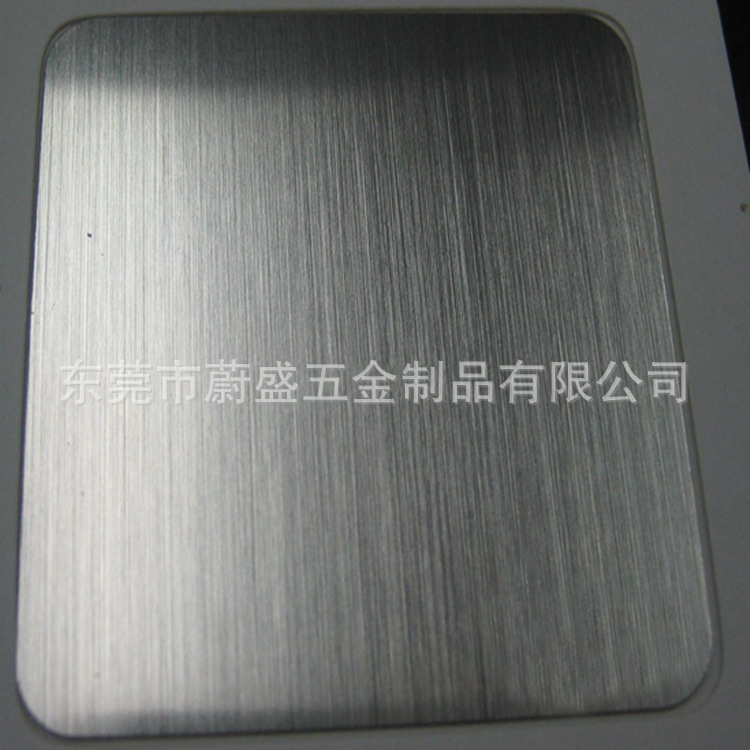 广东拉丝铝0.4mm厚度 AL1100 拉丝纹路/工艺/颜色/尺寸/可加工