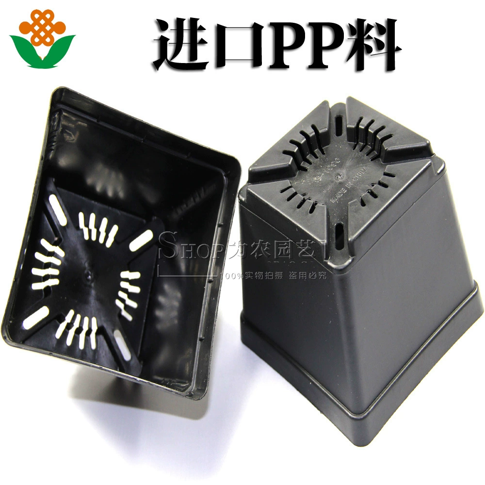 (Cross-border trading), plastic matte flowerpot, increased thickness, 7cm
