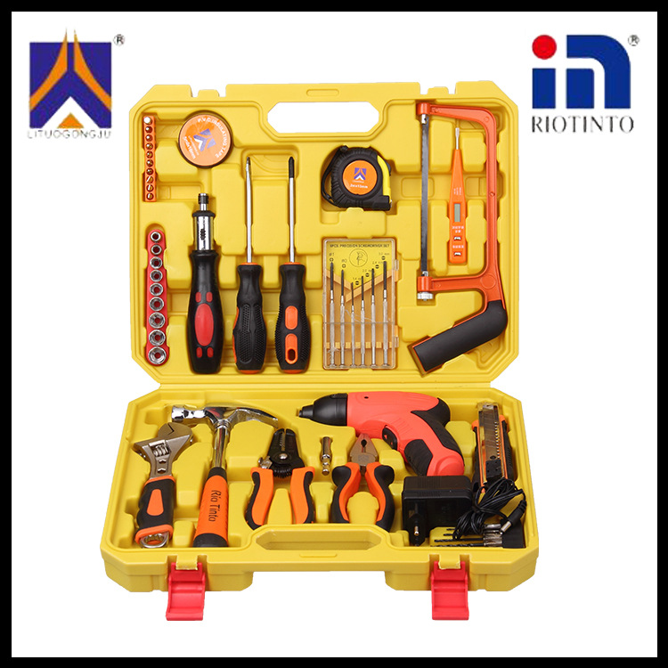 家用工具礼品套装45件套汽车维修礼品套装 不锈钢五金工具套装