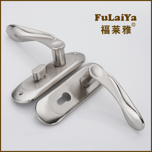 Supply indoor door lock single tongue A0202D Titanium Black Gold indoor door lock single tongue minimalist indoor door lock single tongue