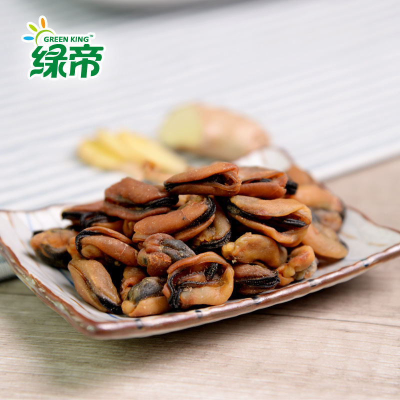 绿帝淡菜干厦门特产海鲜干货海产海红海虹干袋装230g批发